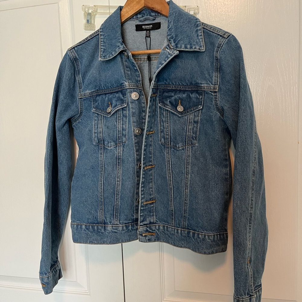 Denim jacket.